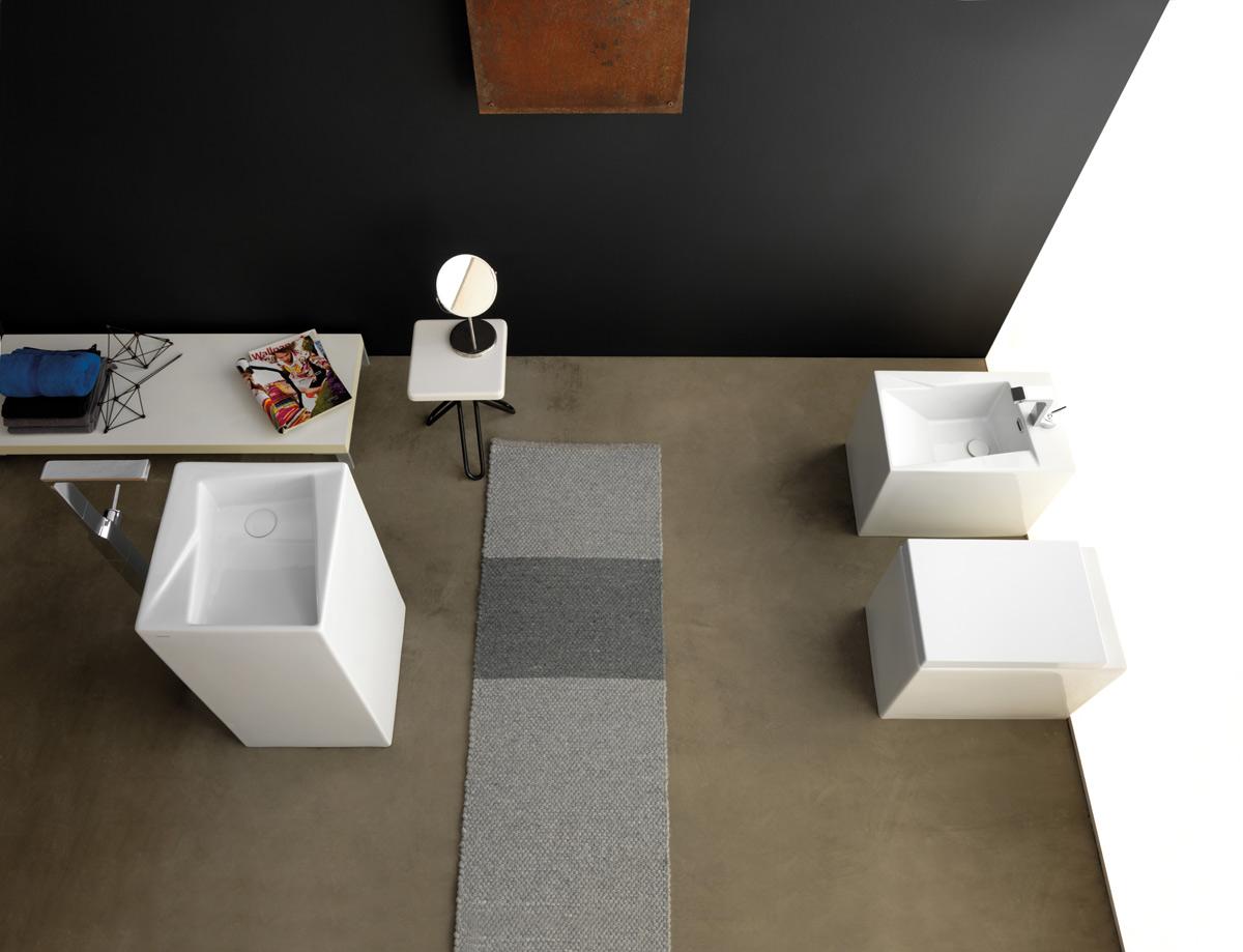 OZBI013 Напольное биде приставное GSG CERAMIC - Вид №2