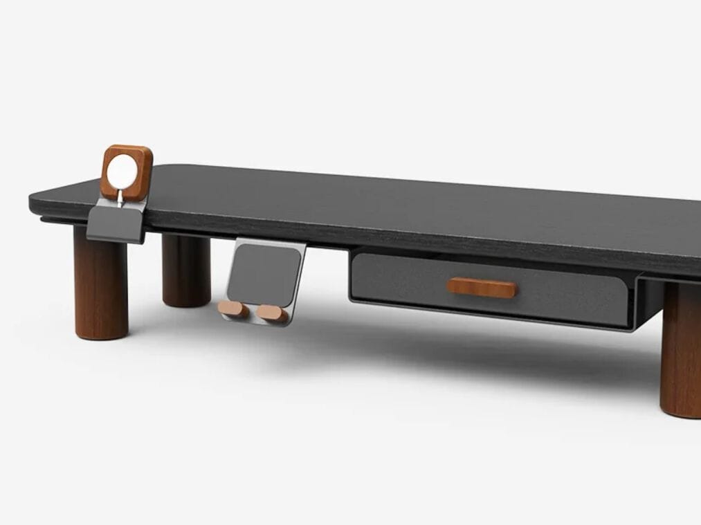 Алюминиевый и деревянный стол Beflo PLATEAU ARCH-00064576