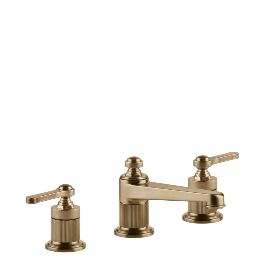 Группа умывальников 65011 726 Gessi Venti20 ТЕПЛАЯ БРОНЗА BR. PVD 65011726