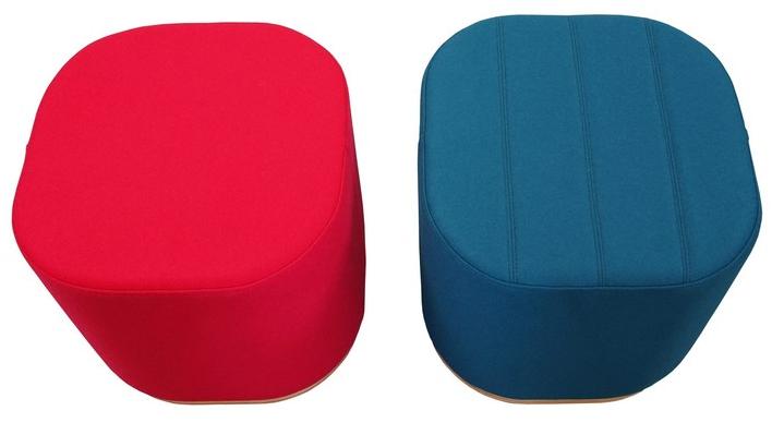 TABISSO Пуф из мягкой ткани Typographia sun-id-1356495 - Вид №1