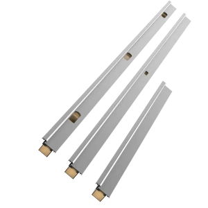 Дверная коробка Invisible 2400x65x35 мм левая цвет хром (2.5 шт.) 89461467 STLM-2160736