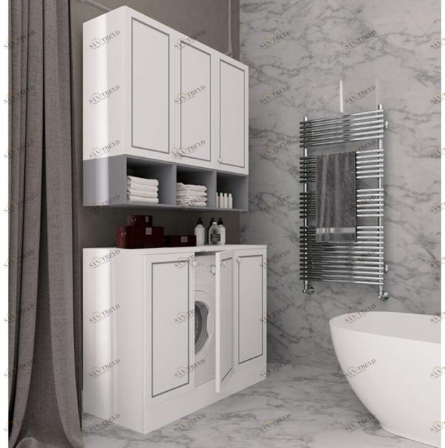 Archeda Шкаф для белья из дерева с распашными дверцами Seta sun-id-1410014