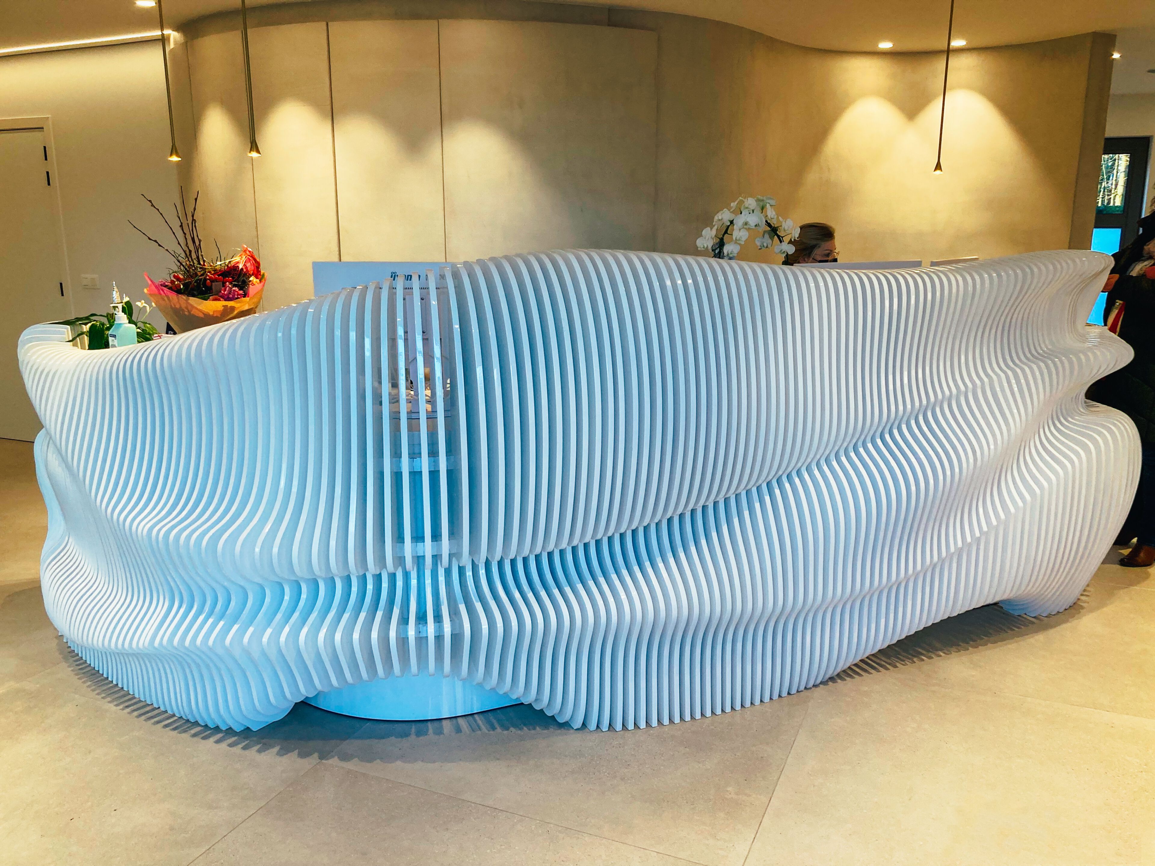 Стойка регистрации из фанеры MYWOODREAM CALENDULA ARCH-00094736