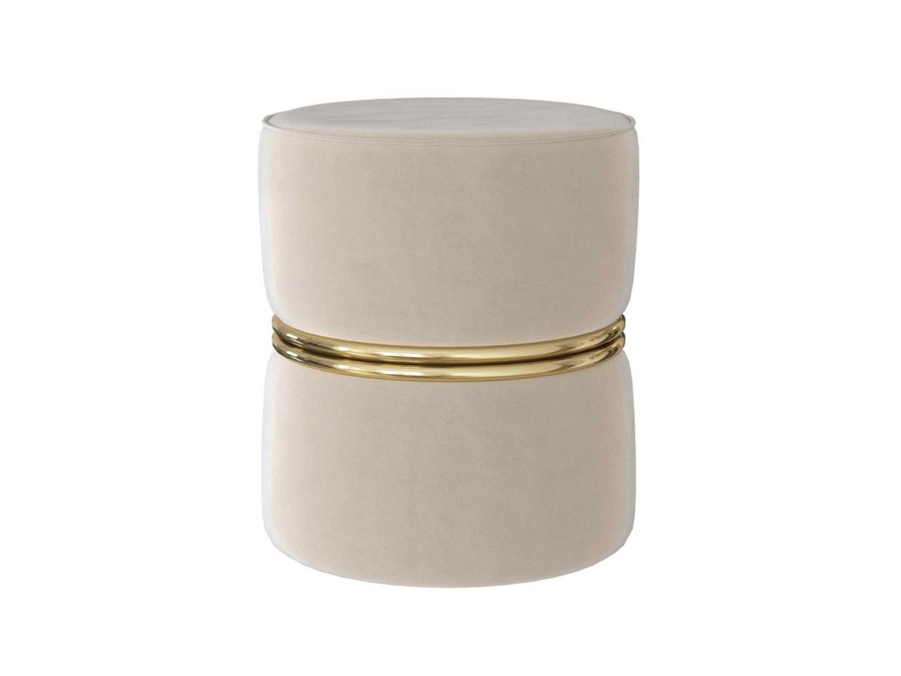 Круглый бархатный пуф GUERRA VANNI Clizia ARCH-00079790