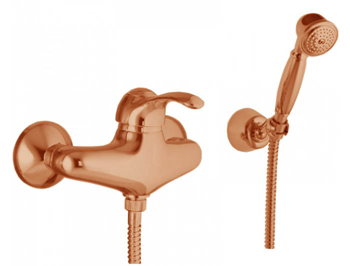 AU870101060 Смеситель для душа Armony , медь Webert Aurora