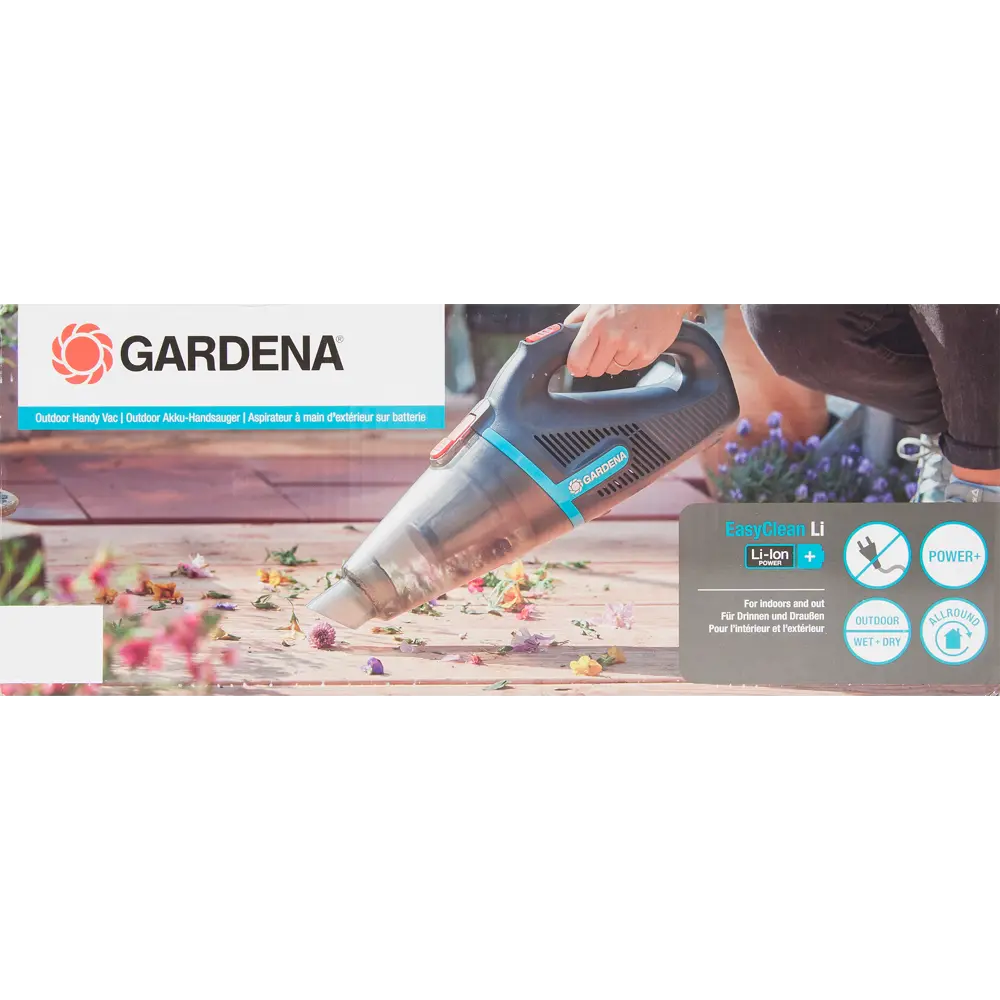Пылесос аккумуляторный Gardena Easyclean Li 18 В АКБ и ЗУ в комплекте STLM-2022283 - Вид №4