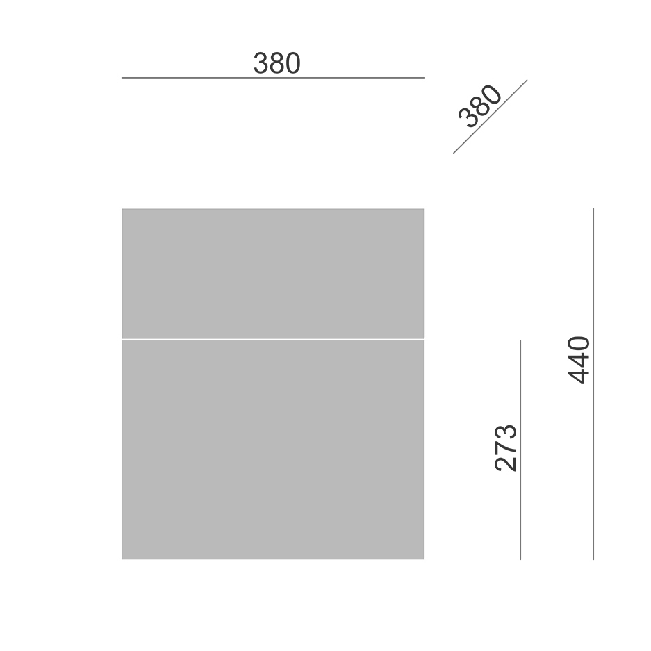 Тумба с ящиками белая One BRAGIN DESIGN  00-3879369 Бежевый;белый  - Вид №3