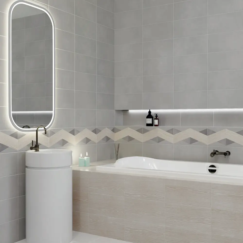 Santreyd Mersey Wood Mix1 - настенная плитка с древесной эстетикой 20×40 см 89364572 STLM-0948559 - Вид №5