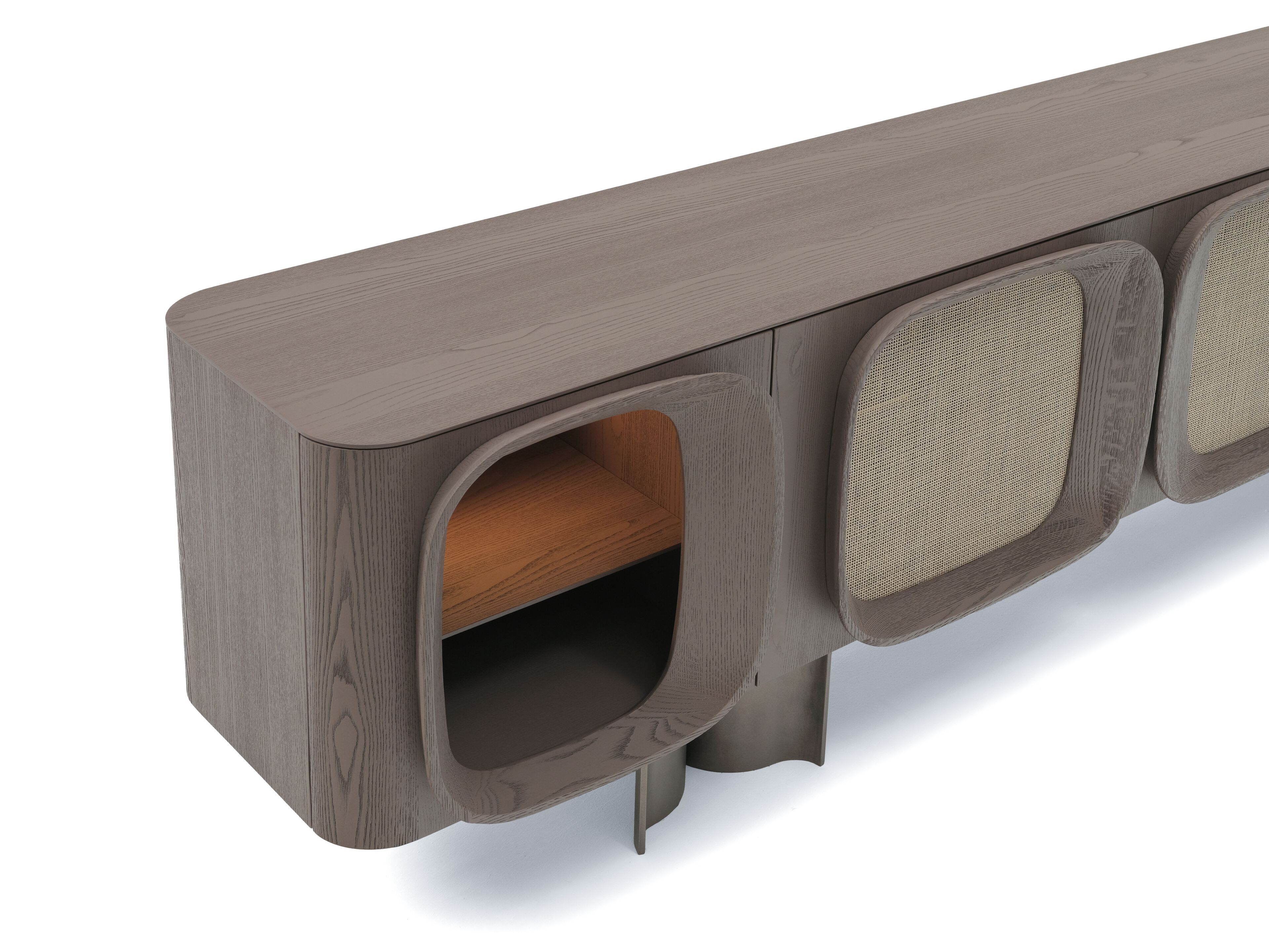 Деревянный шкаф со встроенным освещением Enne Vision ARCH-00009228 - Вид №4