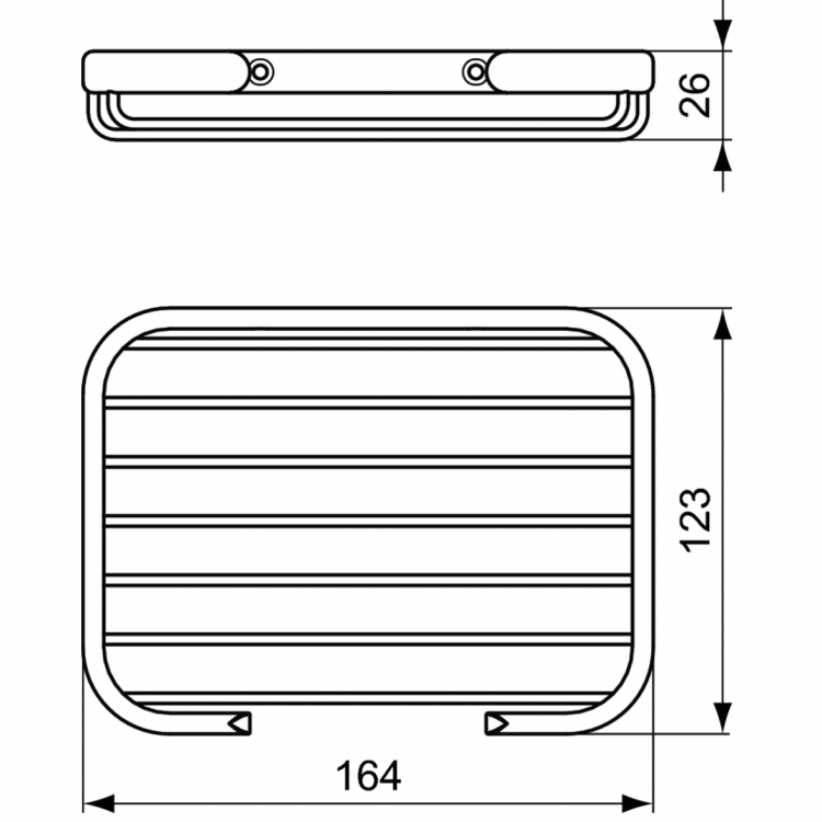 A9158AA Полочка Ideal Standard CONNECT - Вид №2