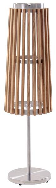 Unopiù Напольный торшер на солнечной энергии из тика Solare Piteal / pitein - Вид №1