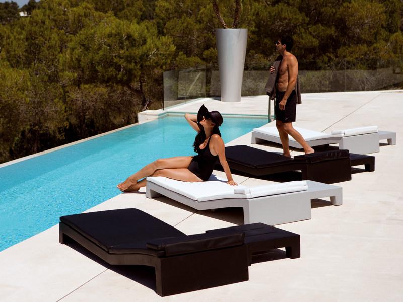 VONDOM Садовый шезлонг из смолы Jut sun-id-1473098 - Вид №8