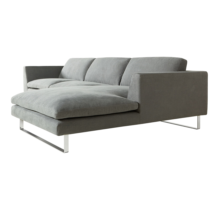 Угловой диван правый TOKYO серый Sits S1663 - Вид №5