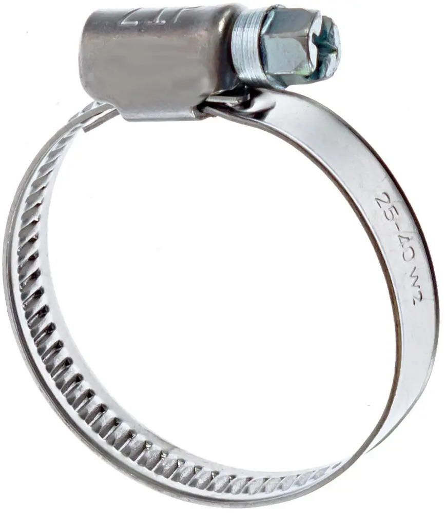 Хомут червячный TECH-KREP W2 25-40 мм для герметичных соединений (2 шт) 10113850