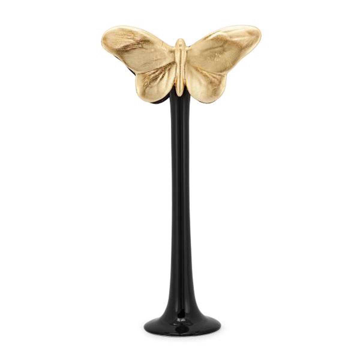 300069-10 ABHIKA ПОДСВЕЧНИК БАБОЧКА WHITE  - Вид №3