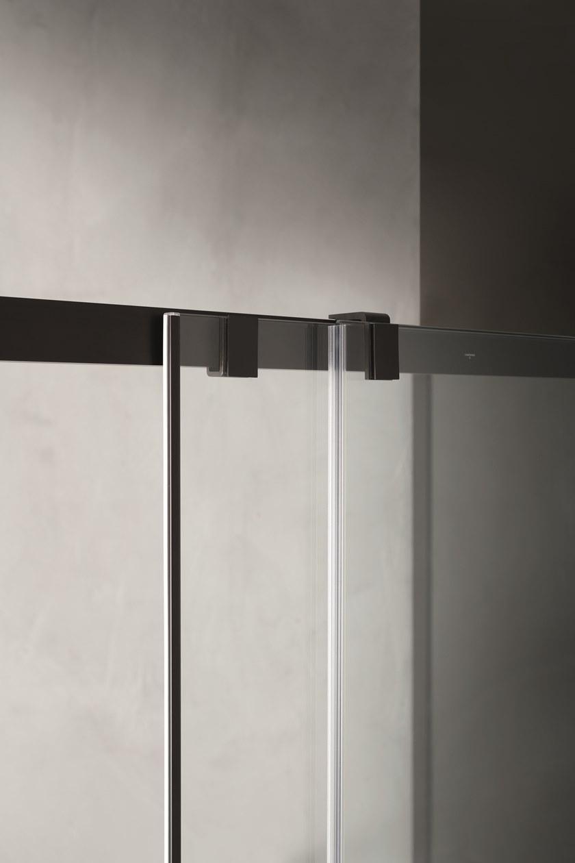 ARBLU Душевой уголок угловой с раздвижной дверцей Otto sun-id-1454157 - Вид №3