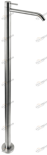 FIR Italia Внешняя часть напольного смесителя для умывальника CLEOSTEEL 48 48.1300.8 