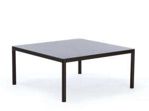 Металлический штабелируемый низкий садовый столик