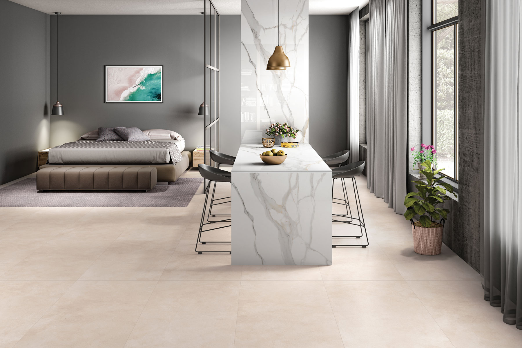 Бесконечная элегантность: керамический слэб STAROTECH STP-ST164 INCOLOR Double Polished - Вид №6