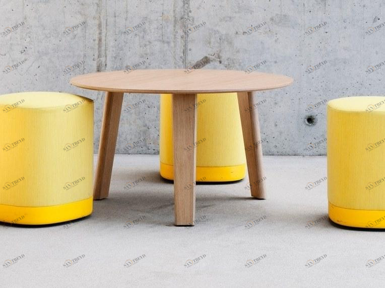 ENEA Круглый деревянный журнальный столик Lts system sun-id-1425201