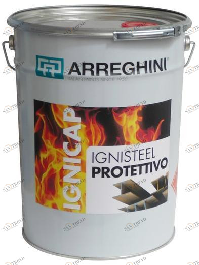 CAP ARREGHINI Водоотталкивающая белая вспучивающаяся краска Ignisteel sun-id-1475129