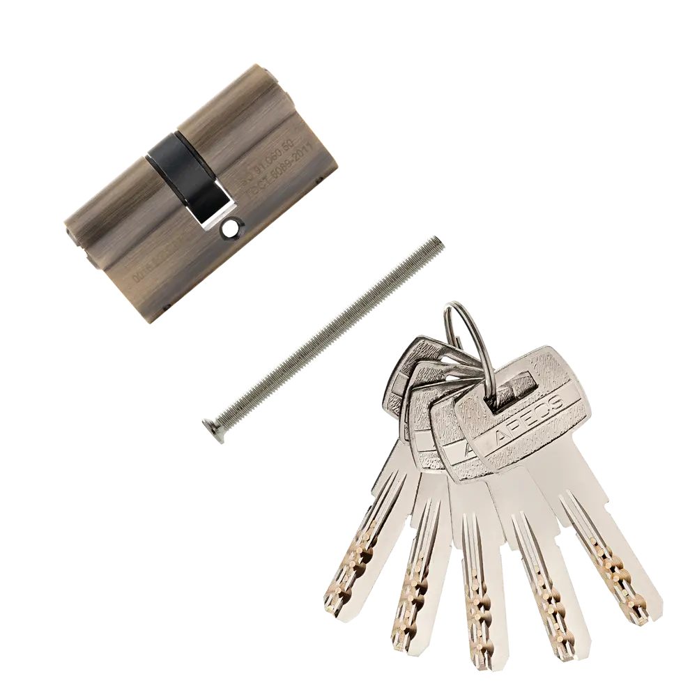 Цилиндровый механизм APECS Pro LM-60-AB для металлических дверей 84168098 SM STLM-1400044 - Вид №1
