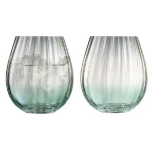 Набор из 2 тумблеров 425 мл зеленый-серый Dusk LSA INTERNATIONAL DUSK 00-3863327 Зеленый