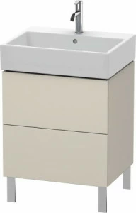 LC677509191 L-Cube Тумбочка напольная Серо-коричневый декор