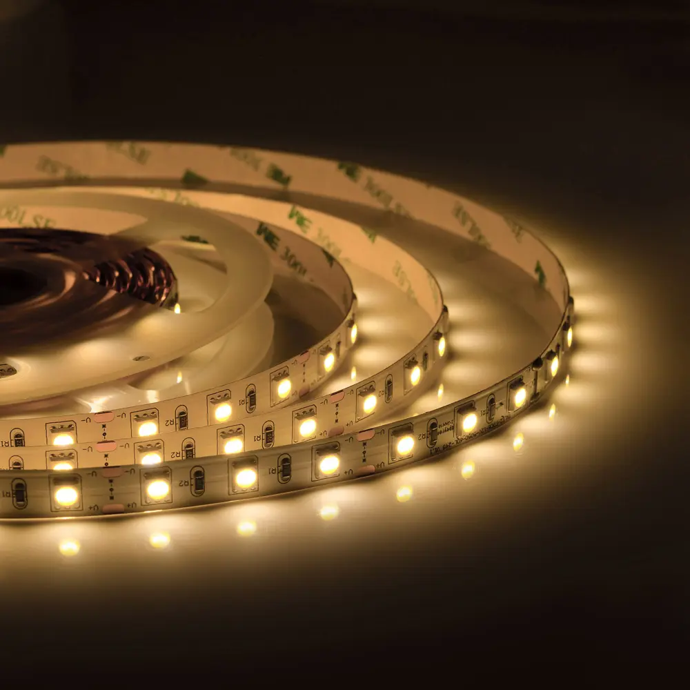 Светодиодная лента 14.4Вт/60LED/м свет тёплый белый IP23 APEYRON STLM-2023000