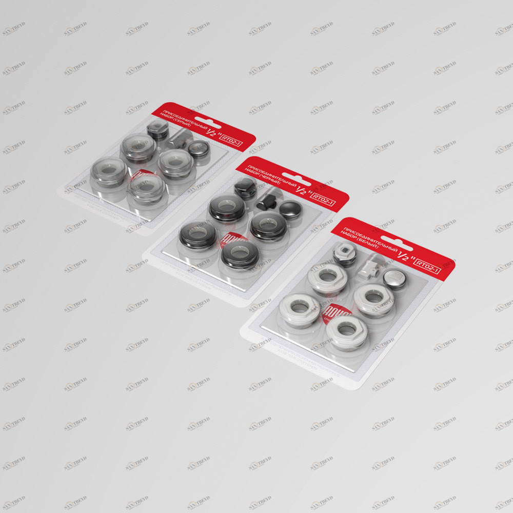 Присоединительный набор Royal Thermo 1/2" (черный) sun-id-645979