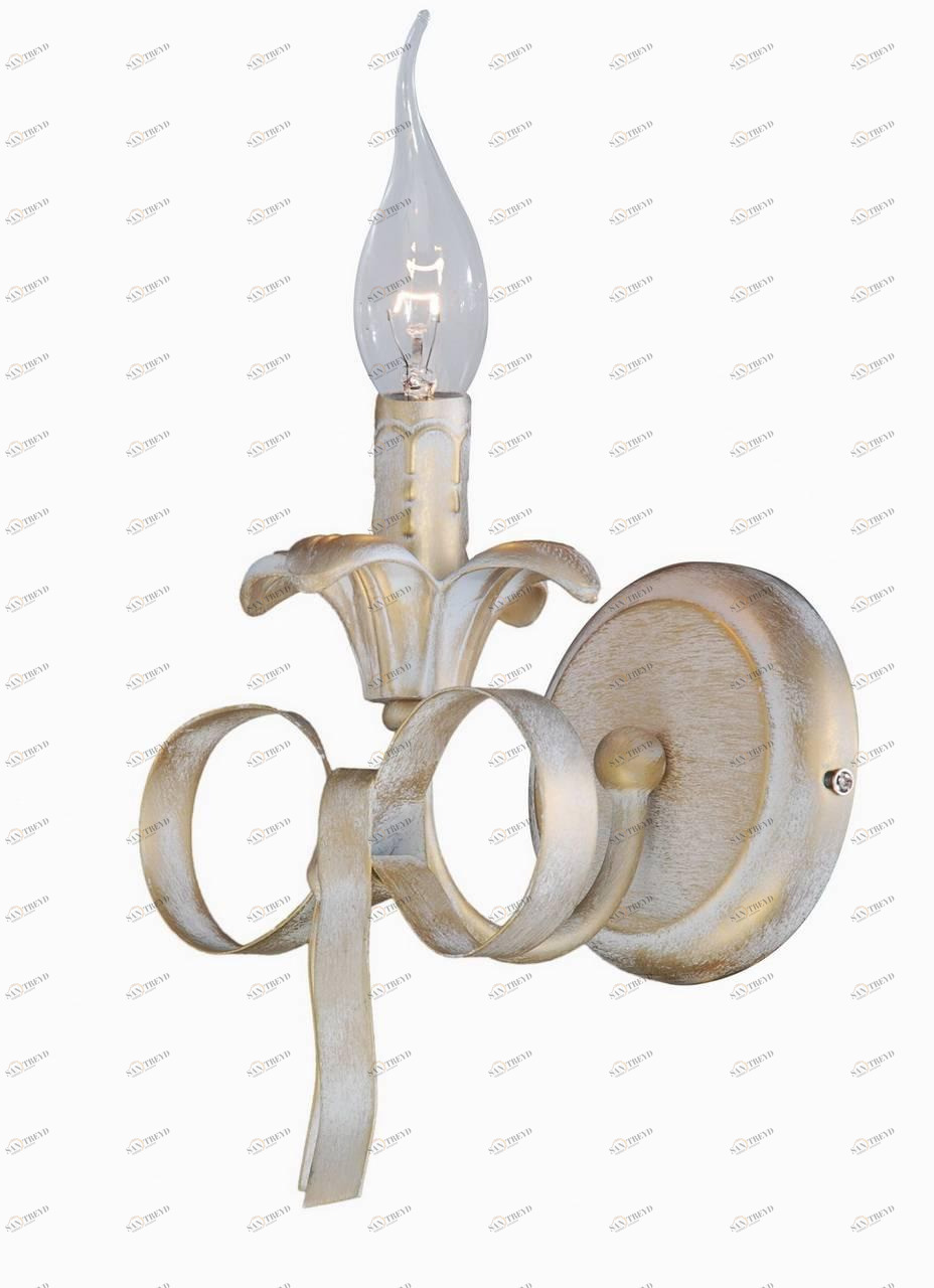 Бра Arte Lamp Olivia A1018AP-1GA ARTE LAMP СВЕЧА 078357 Белый 