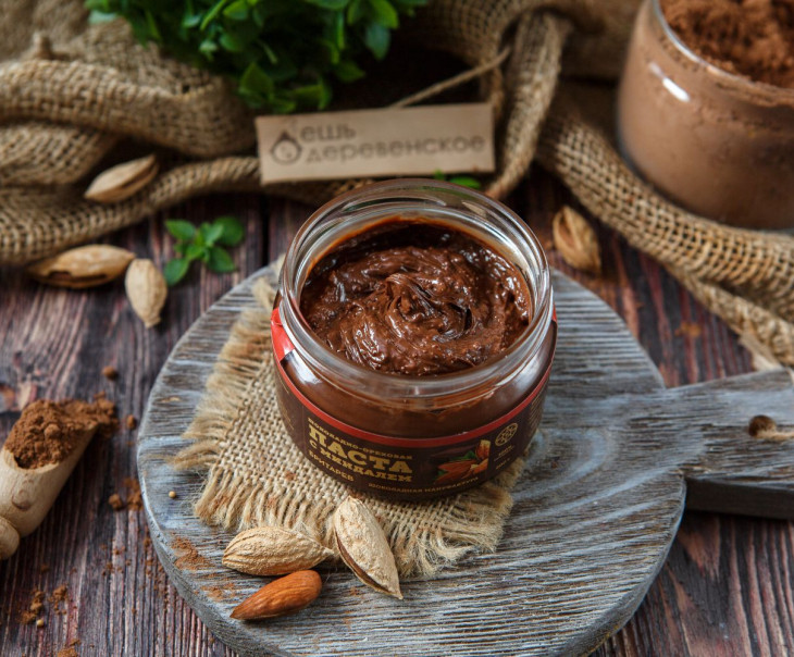 5486 Паста шоколадно-миндальная Вкусляндия 