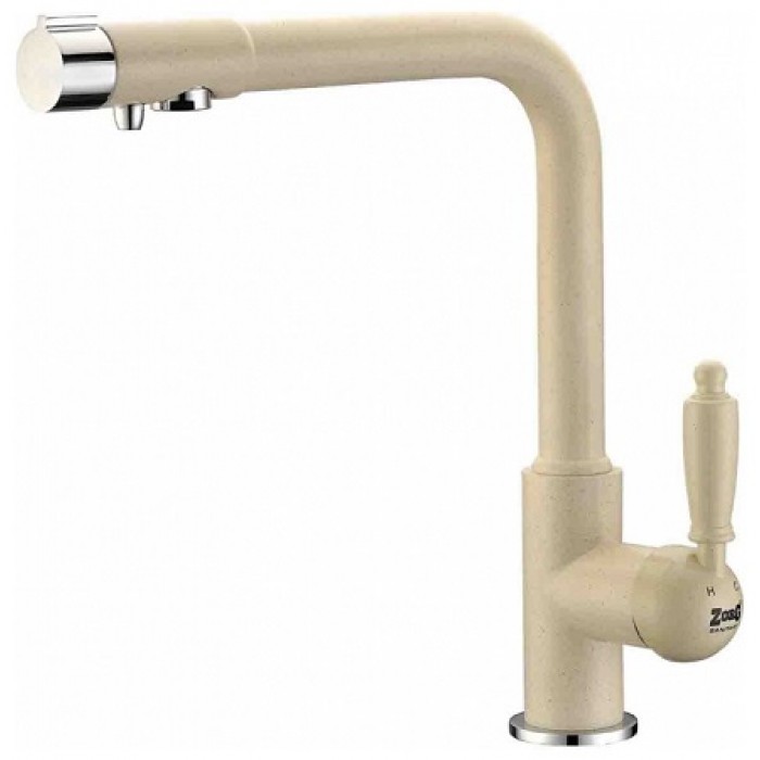Zorg ZR 320 YF-33 шампань Смеситель для кухни Zorg 315х265 мм  - Вид №1