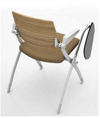 Ares Line Штабелируемый стул для конференций из дерева с подлокотниками Zero9 family sun-id-1461762 - Вид №1