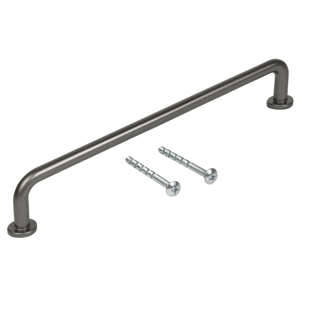 86858654 Ручка-скоба мебельная 296 160 мм цвет графит STLM-1007904 Jet  - Вид №2