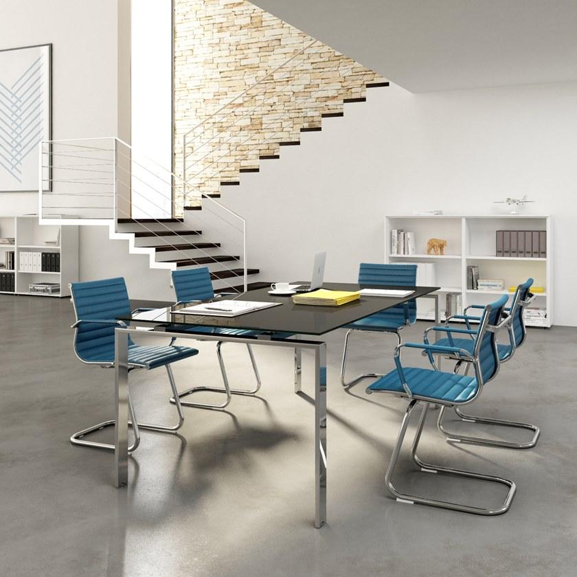 CUF Milano Прямоугольный стеклянный стол Doria sun-id-1388343 - Вид №1