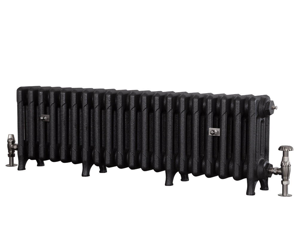 JJC057/058 Чугунные радиаторы с четырьмя колоннами в викторианском стиле Сarronheating  - Вид №3