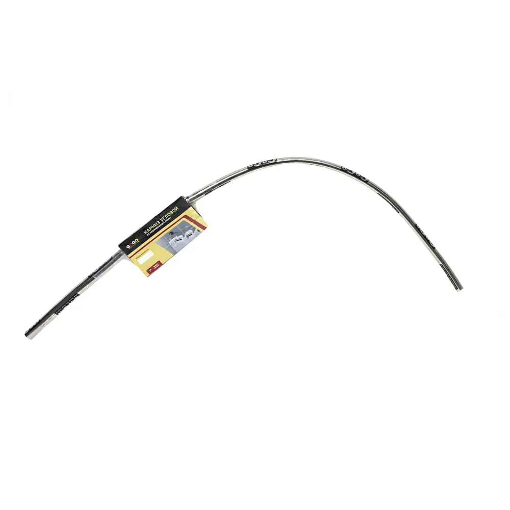 Карниз для ванной Go Go дугообразный 150x90 см нержавеющая сталь цвет хром STLM-2140625 - Вид №3