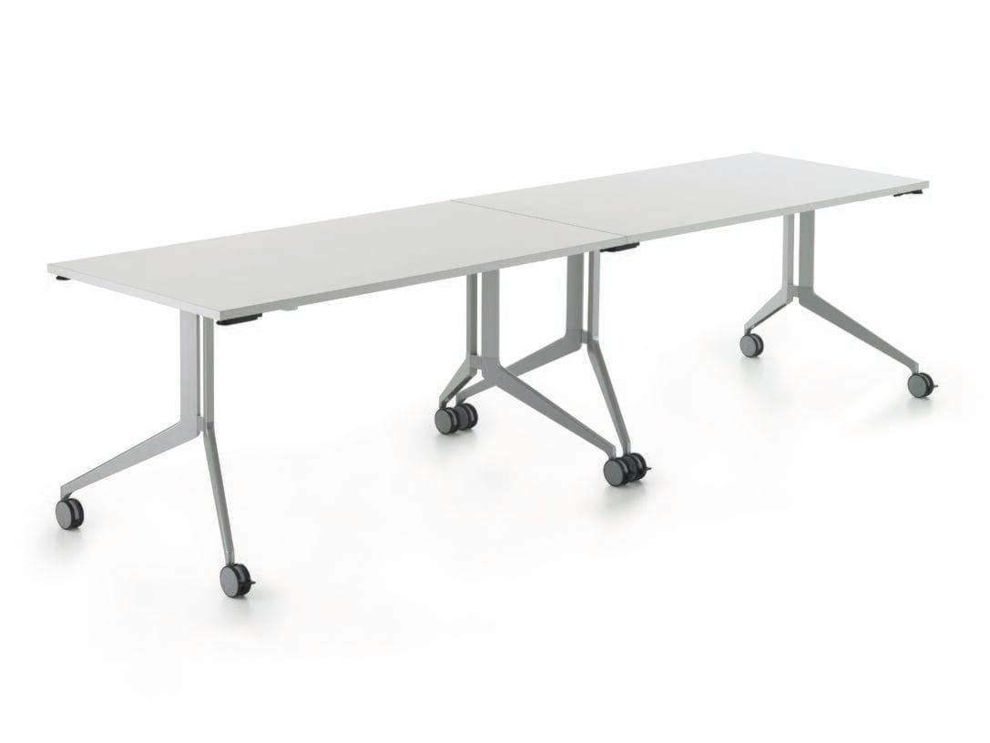 Прямоугольный стол для совещаний из меламина с откидным верхом Haworth PLANES ARCH-00113449 - Вид №4