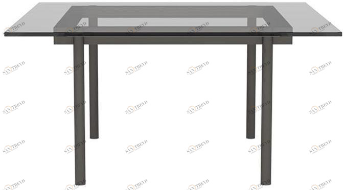 Andreu World Квадратный стеклянный журнальный столик Element table Me1031
