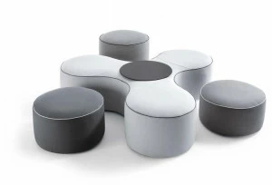 Frigerio Salotti Пуф из мягкой ткани