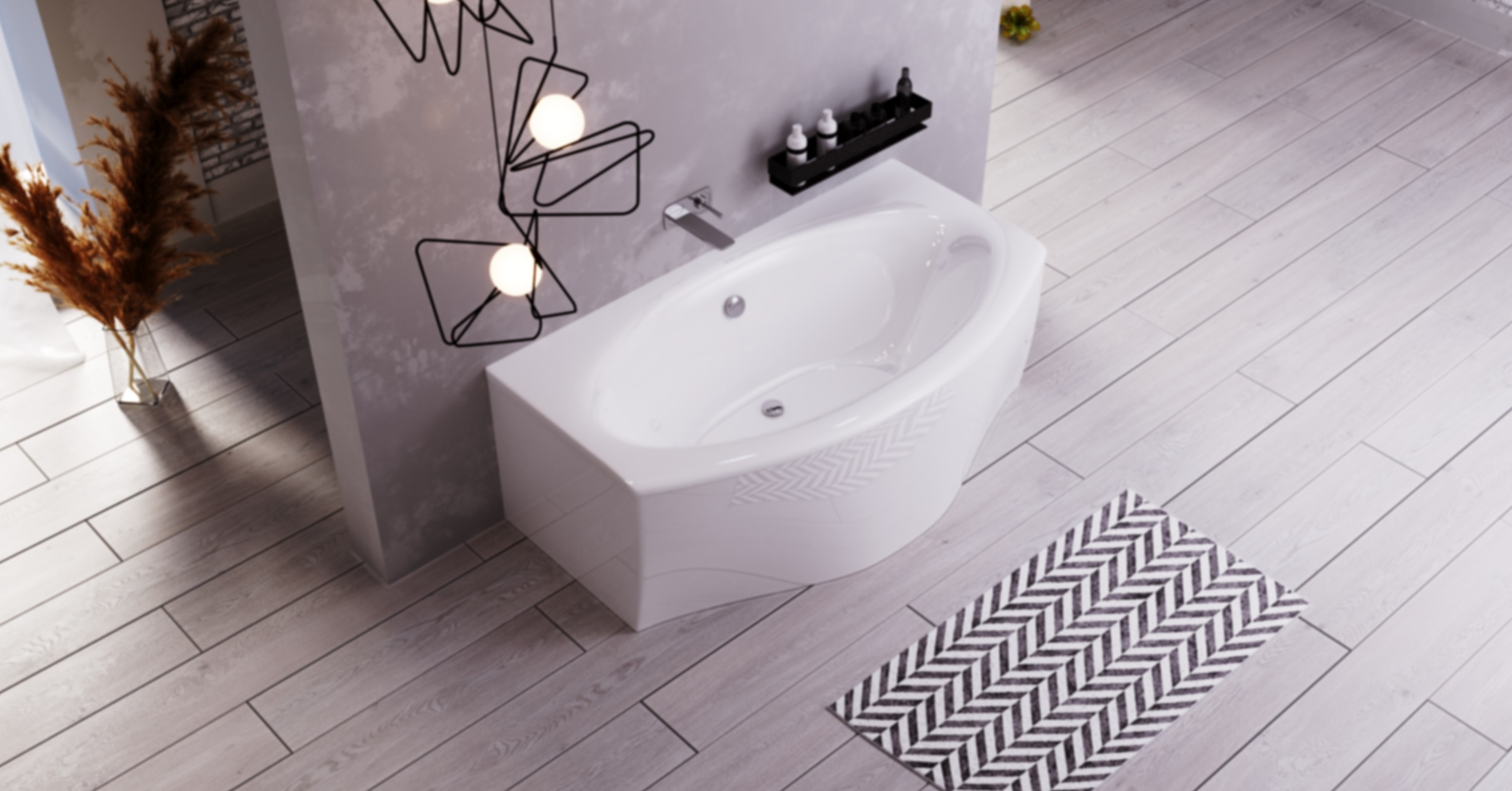 У13230 Ванна Marka One NEGA 170x94 1 Marka NEGA  - Вид №1