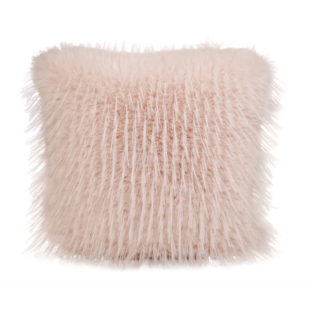 Подушка Лама 45x45 см цвет пыльная роза LINEN WAY STLM-2137454