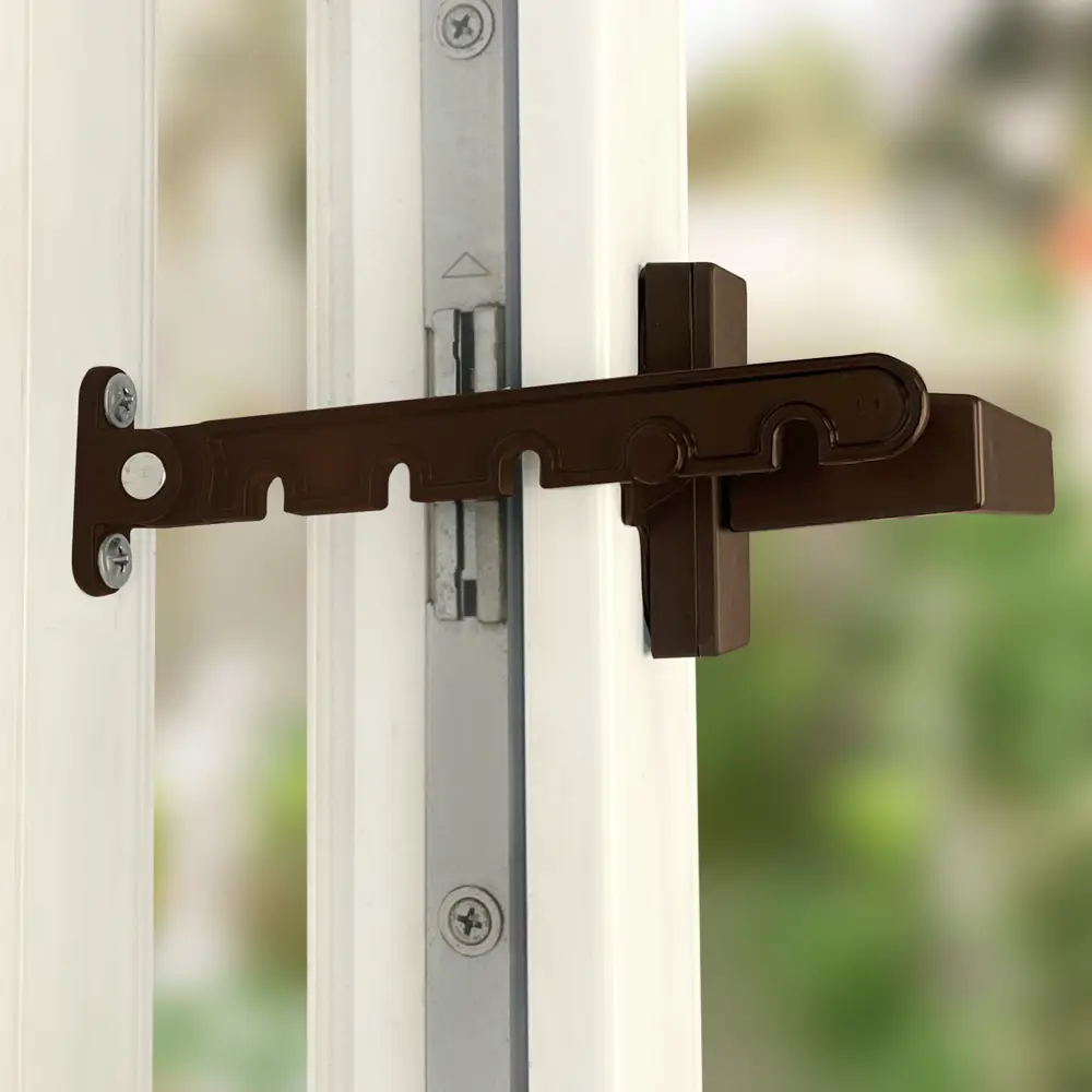 Ограничитель оконный MONLID металл цвет коричневый STLM-2198848 - Вид №2