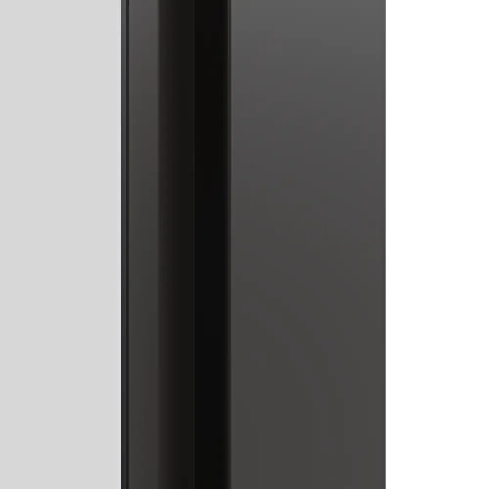 Дверь межкомнатная глухая Invisible 90x220 см грунт цвет белый с черной кромкой с замком 89397997 STLM-2104843 Santreyd  - Вид №2