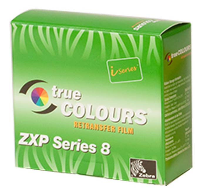 800012-601 Transfer film i series, 1250 images (single-sided), 625 images (dual-sided) Zebra Santreyd 