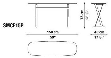 Maxalto Овальная консоль Pathos sun-id-1442390 - Вид №7