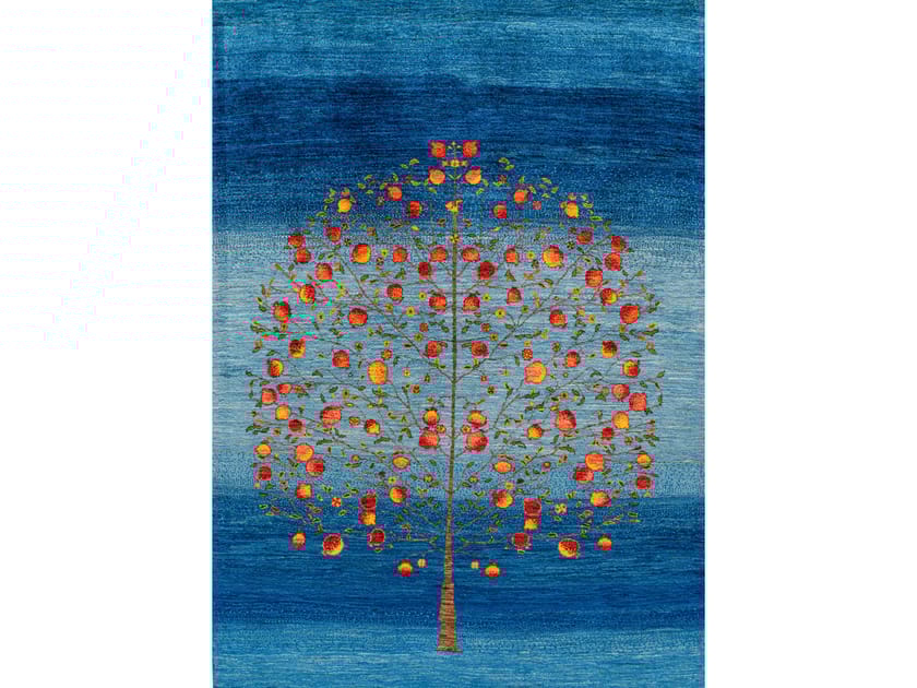 Прямоугольный шерстяной ковер на заказ Zollanvari Gabbehs Flora &amp ARCH-00137272