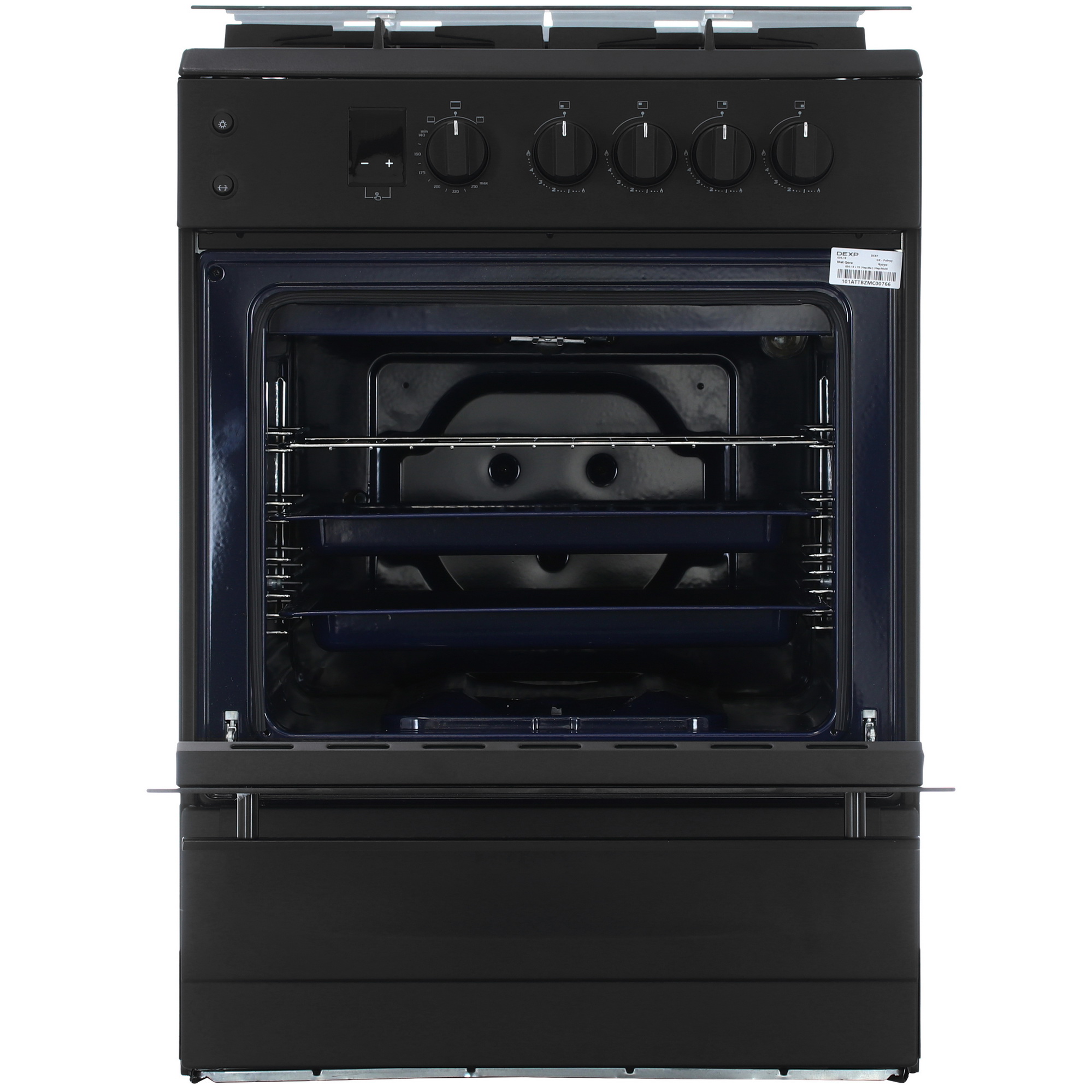 9082386 Газовая плита DEXP G36-1B черный STDN-0116711 - Вид №7