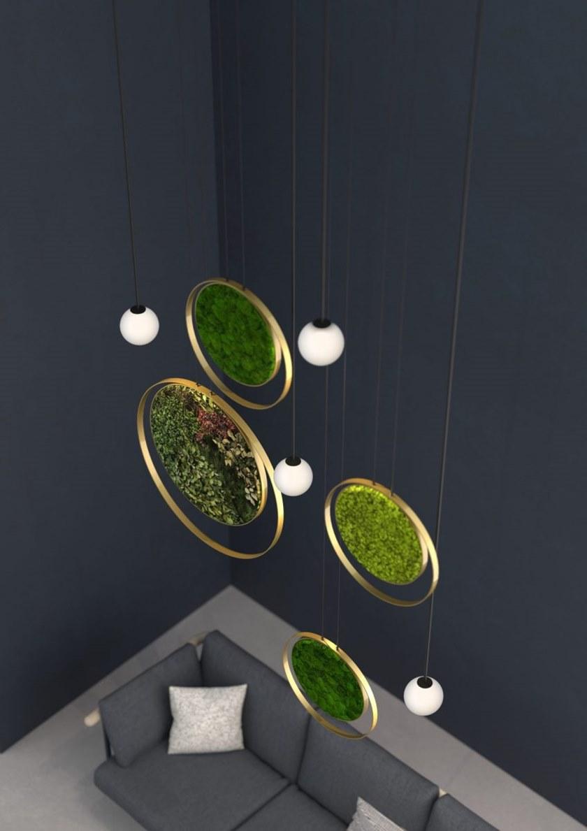 GREEN MOOD Подвесная акустическая панель Design sun-id-1447689 - Вид №3